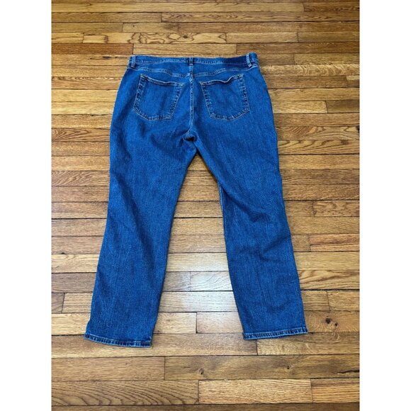 Abercrombie & Fitch Womens '90s Slim Straight Ultra High Rise Jeans Sz 20S 40x28 - Picture 6 of 6